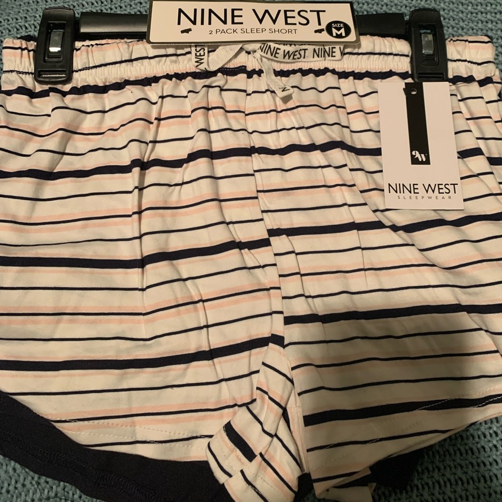 NINE WEST 2 pack sleep shorts
